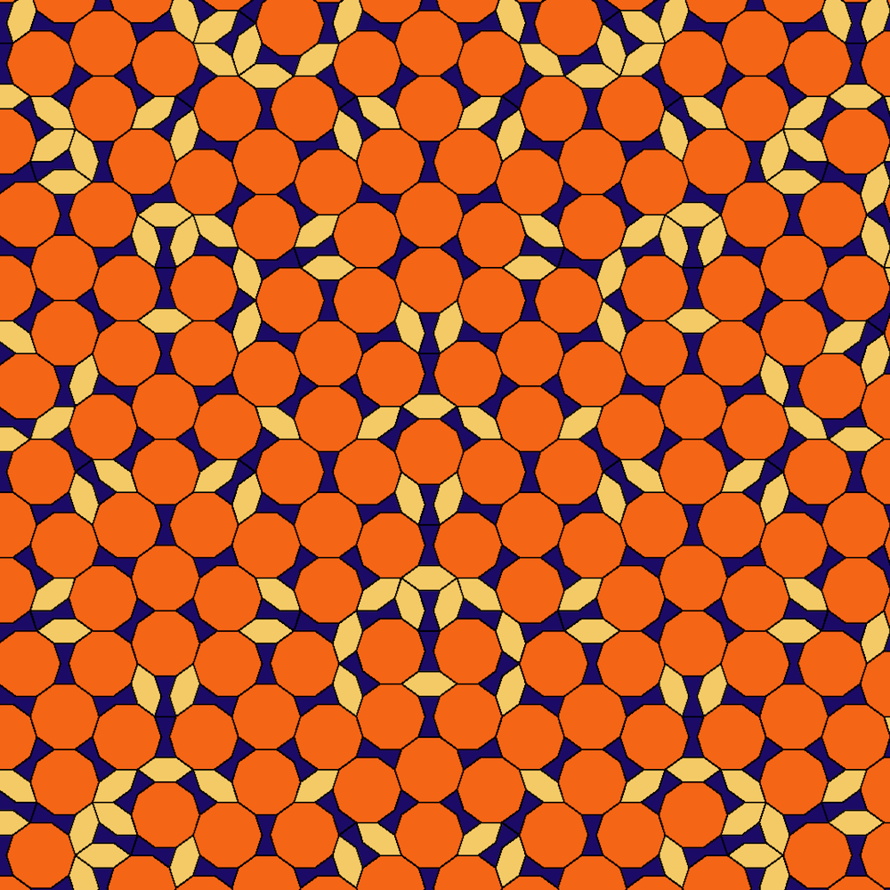 Patch Bowtie-Hexagon-Decagon 1