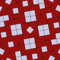 Preview Square Triangle Pinwheel Variant