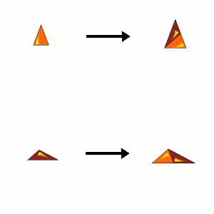 Rule Triangle Duo (single mirror)